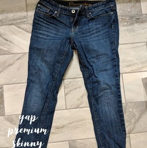 Gap premium skinny jeans